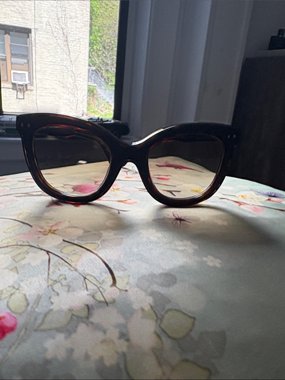 Bottega Veneta Sunglasses- Cat Eye Black Intrecciato Sunglasses with Woven Case